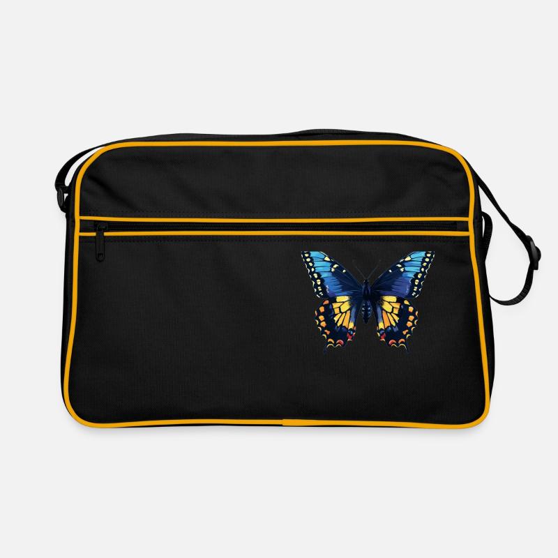 papillon papillons papillon papillon Sac Retro