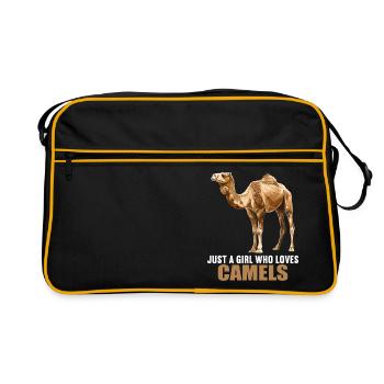 Camel Kamele Kamel - Retro Bag - black/gold - Front