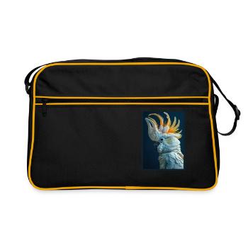 Cacatoès Cacatoès Cacatoès - Sac Retro - noir/or - Devant