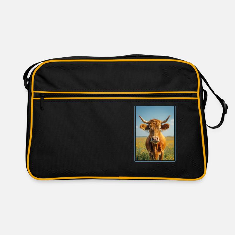 Vaches Vache Sac Retro