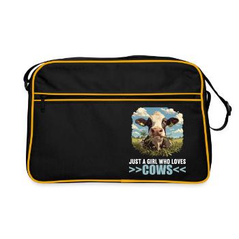 Vaches Vache - Sac Retro - noir/or - Devant