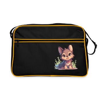 Coyotes Coyote - Retro Bag - black/gold - Front