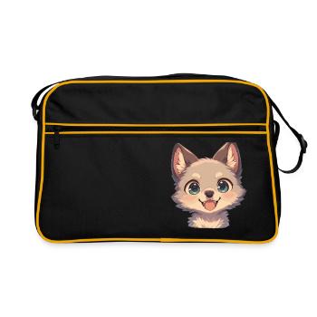 Coyotes Coyote - Retro Bag - black/gold - Front