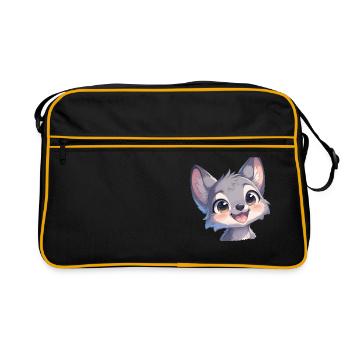 Coyotes Coyote - Retro Bag - black/gold - Front