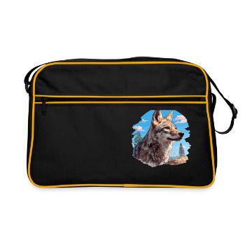 Coyotes Coyote - Retro Bag - black/gold - Front