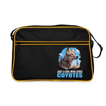 Coyotes Coyote - Retro Bag - black/gold - Front