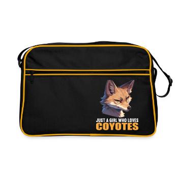 Coyotes Coyote - Retro Bag - black/gold - Front