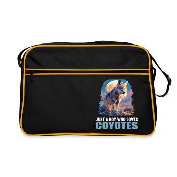 Coyotes Coyote - Retro Bag - black/gold - Front