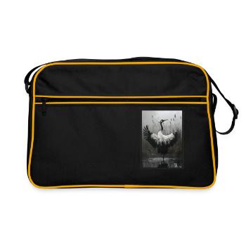 Cranes Crane - Retro Bag - black/gold - Front
