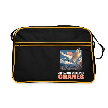 Cranes Crane - Retro Bag - black/gold - Front