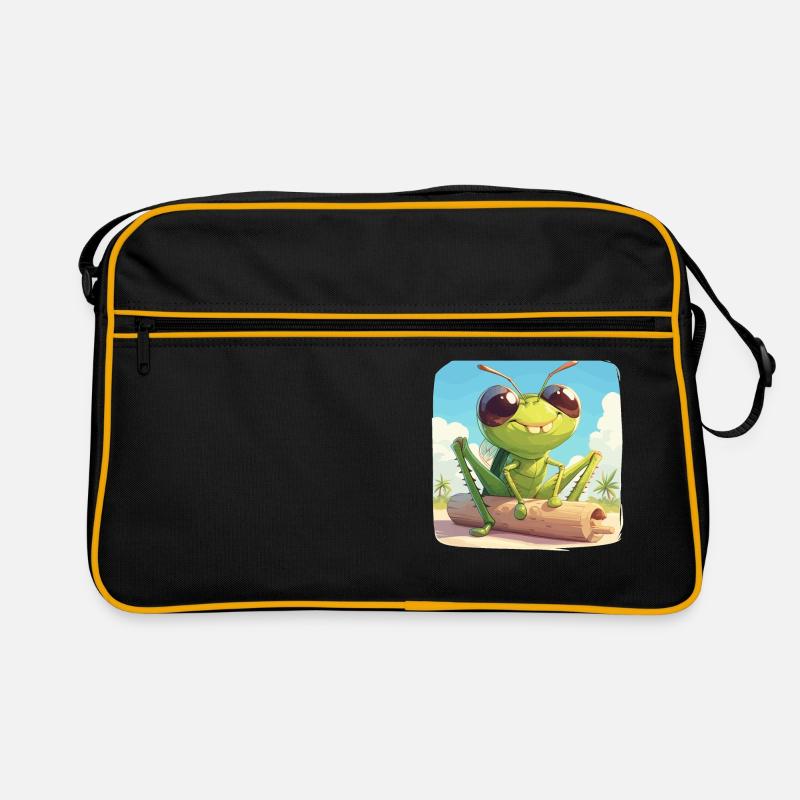 Grillen Grille Retro Tasche