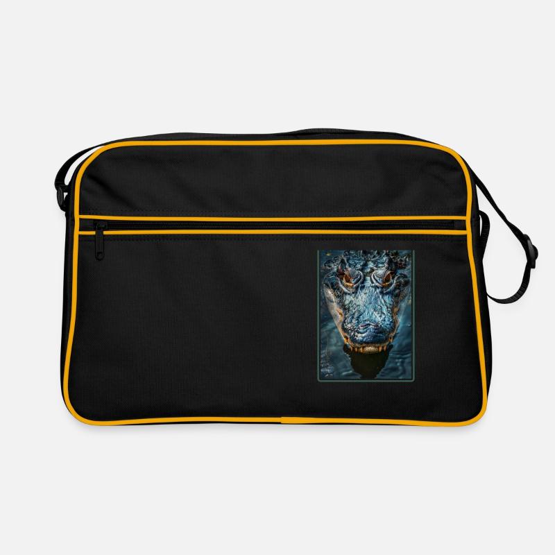 Krokodile Krokodil Retro Tasche