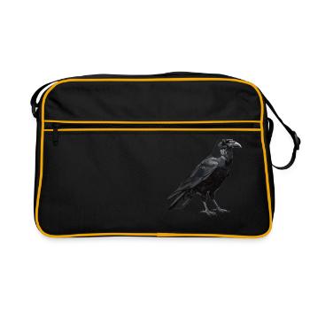 Crows Crow - Retro Bag - black/gold - Front