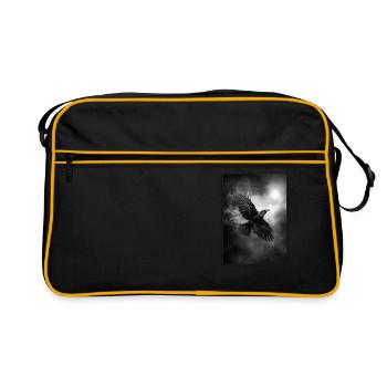 Crows Crow - Retro Bag - black/gold - Front