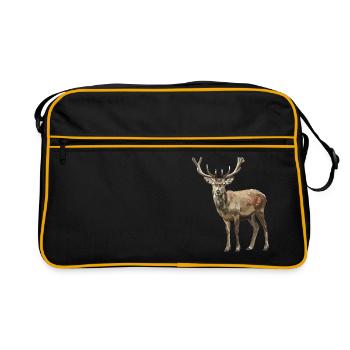 Cerf Cerf - Sac Retro - noir/or - Devant