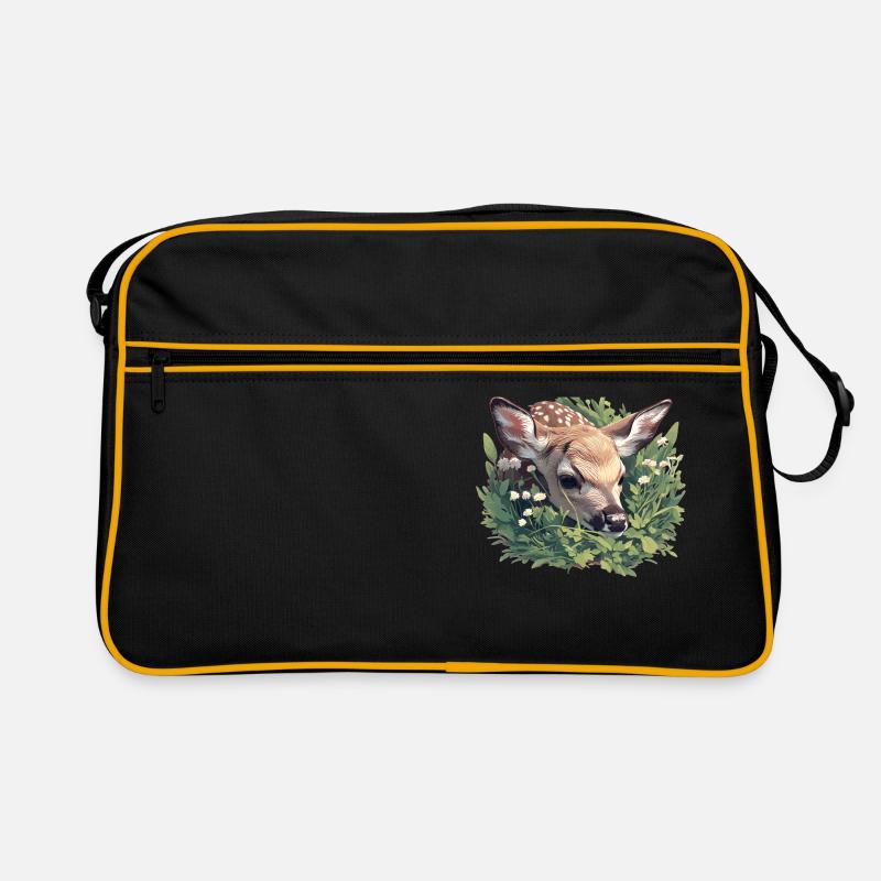 Hirsche Hirsch Retro Tasche