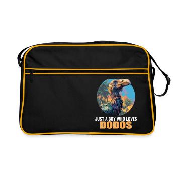 Dodos Dodo - Sac Retro - noir/or - Devant