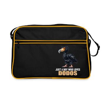 Dodos Dodo - Sac Retro - noir/or - Devant