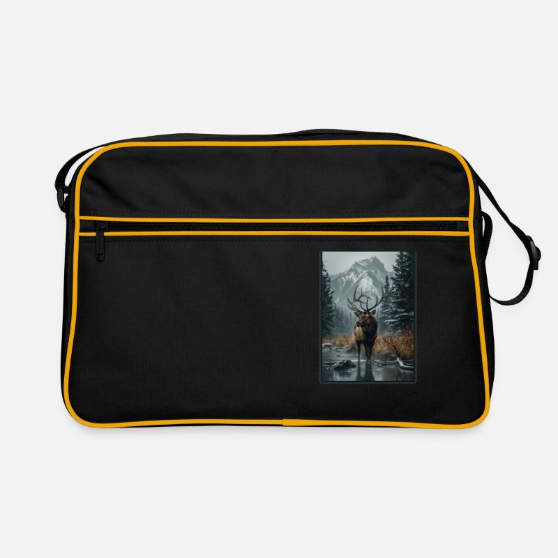 Elche Elch Retro Tasche