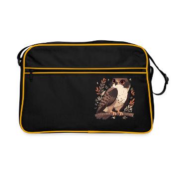 Faucon Faucon - Sac Retro - noir/or - Devant