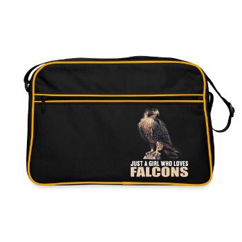 Faucon Faucon - Sac Retro - noir/or - Devant