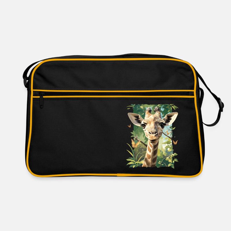 Giraffes Giraffe Retro Bag