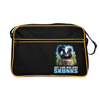 Mouffettes Mouffette - Sac Retro - noir/or - Devant