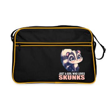 Mouffettes Mouffette - Sac Retro - noir/or - Devant