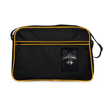 Ratons laveurs Raton laveur - Sac Retro - noir/or - Devant