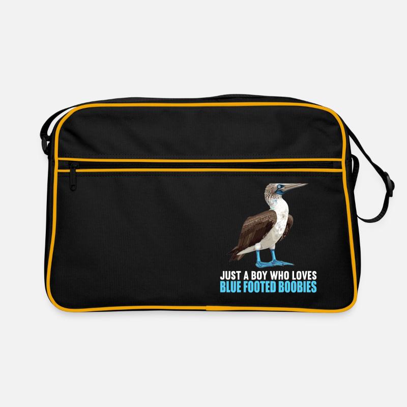 Fou à pieds bleus Sac Retro