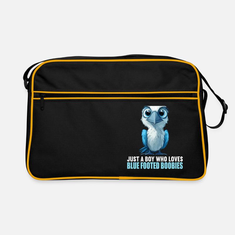 Fou à pieds bleus Sac Retro