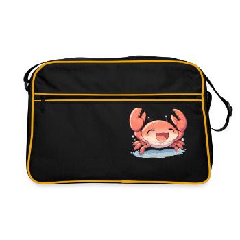 Crabe Crabe - Sac Retro - noir/or - Devant