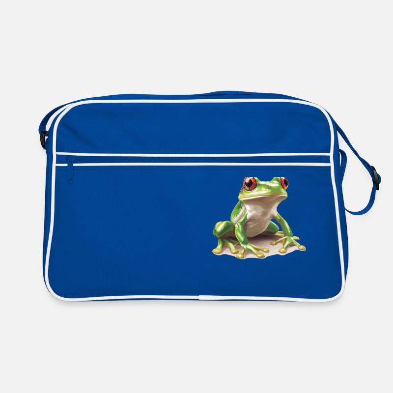 Frosch Frösche Retro Tasche