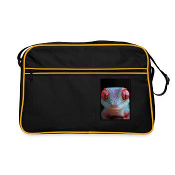 Geckos Gecko - Retro Bag - black/gold - Front