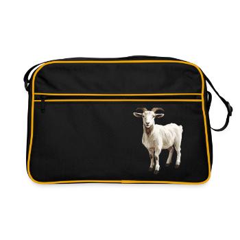 Chèvres chèvre - Sac Retro - noir/or - Devant