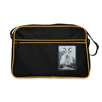 Chèvres chèvre - Sac Retro - noir/or - Devant