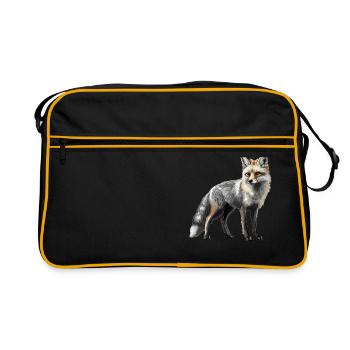 Gray Foxes Gray Fox - Retro Bag - black/gold - Front