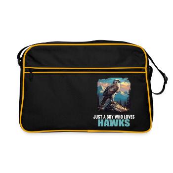 Faucon Faucon - Sac Retro - noir/or - Devant