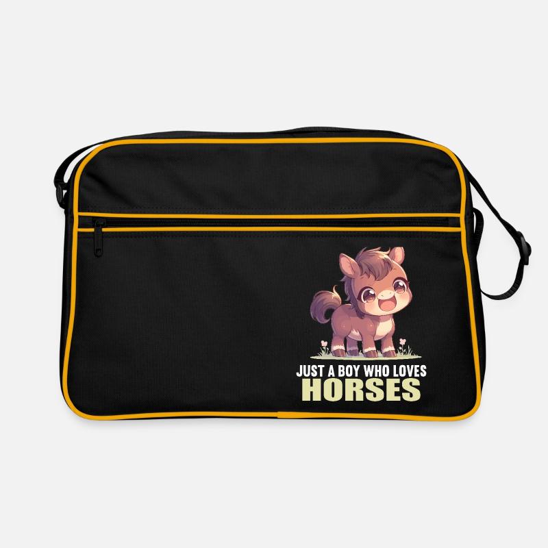 Chevaux Cheval Sac Retro