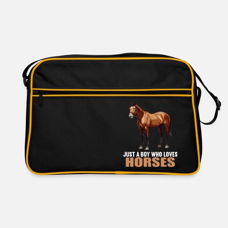 Chevaux Cheval Sac Retro