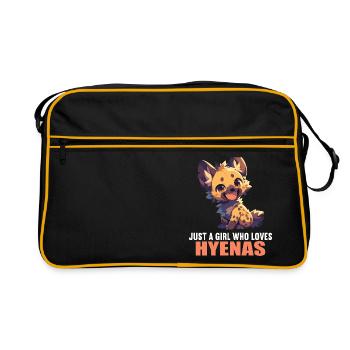 Hyène Hyène - Sac Retro - noir/or - Devant