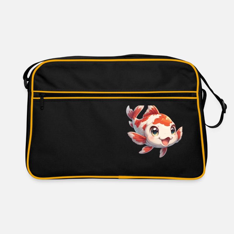 Kois Koi Karpfen Retro Tasche
