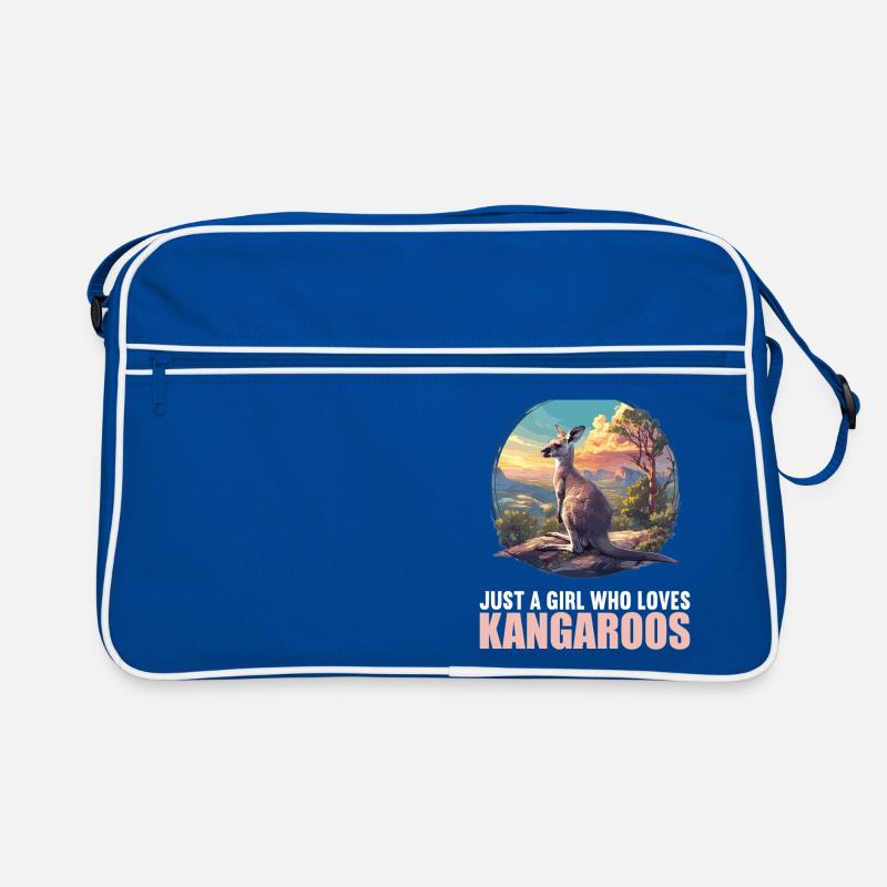 Kängurus Känguru Retro Tasche