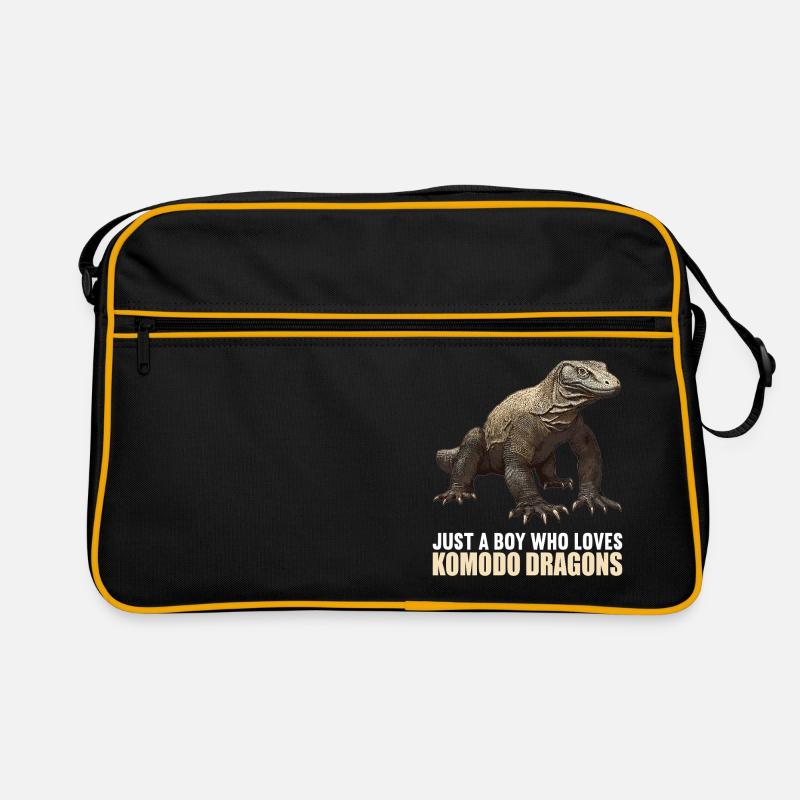 Dragons de Komodo Dragon de Komodo Sac Retro