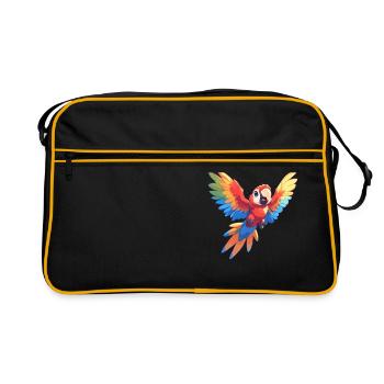 L’ère de l’ara - Sac Retro - noir/or - Devant
