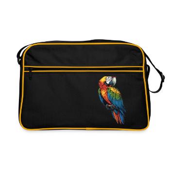 L’ère de l’ara - Sac Retro - noir/or - Devant