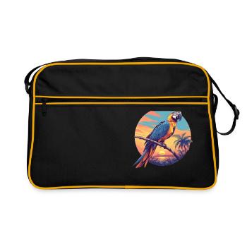 L’ère de l’ara - Sac Retro - noir/or - Devant