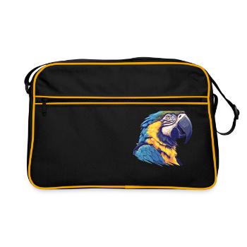 L’ère de l’ara - Sac Retro - noir/or - Devant