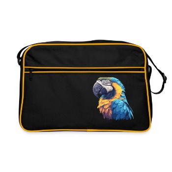 L’ère de l’ara - Sac Retro - noir/or - Devant