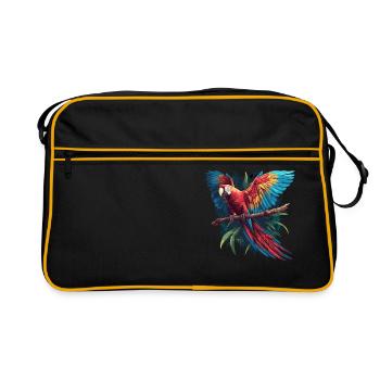 L’ère de l’ara - Sac Retro - noir/or - Devant